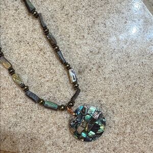 Elegant Abalone Shell Necklace